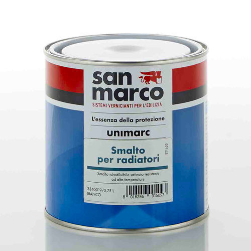 Pittura di protezione - UNIMARC SMALTO PER RADIATORI - San Marco - anticorrosione / da esterno / per interni