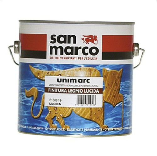 Vernice di protezione - UNIMARC FINITURA  - San Marco - per legno / lucida