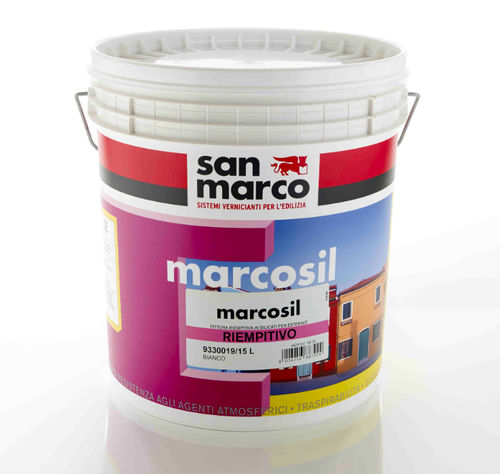 Pittura di protezione - MARCOSIL PITTURA RIEMPITIVA - San Marco - da esterno / per muro / per cartongesso