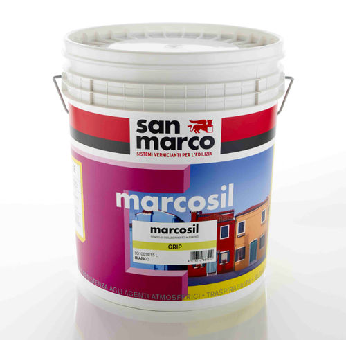 Intonaco di protezione - MARCOSIL GRIP - San Marco - sigillante / da esterno / per muro