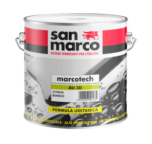 Pittura di protezione - MARCOTECH AU 3D - San Marco - di finitura / da esterno / da interno
