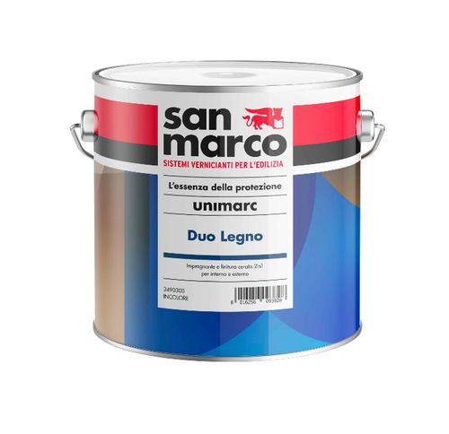 Impregnante di protezione - UNIMARC DUO LEGNO   - San Marco - di finitura / decorativo / di impregnazione a freddo