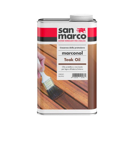 Olio per parquet - MARCONOL TEAK - San Marco