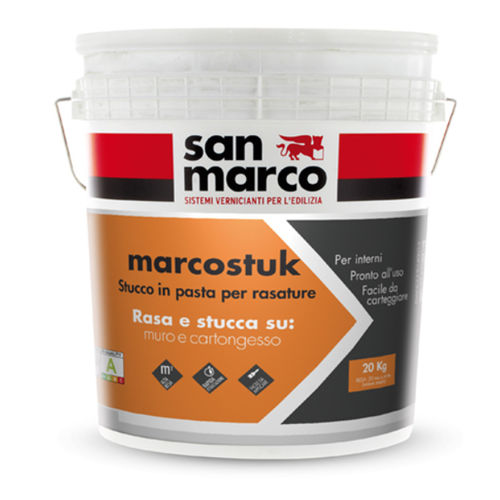 Intonaco di lisciatura - MARCOSTUK    - San Marco - sigillante / da interno / per cartongesso