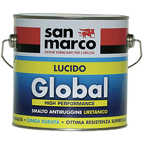 Pittura di protezione - GLOBAL LUCIDO - San Marco - anticorrosione / da esterno / per interni