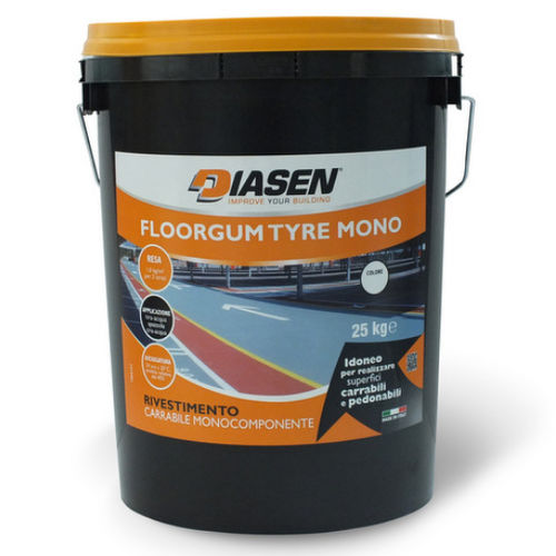 Trattamento di protezione liquido - FLOORGUM TYRE MONO - DIASEN - di finitura / per esterni / per interni