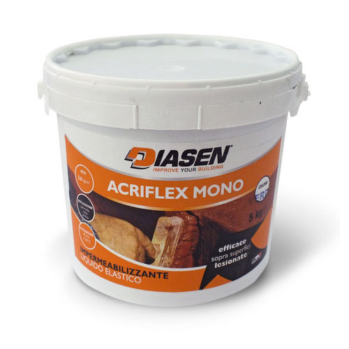 Guaina liquida impermeabilizzante di protezione - ACRIFLEX MONO - DIASEN - per tetto piano / per balcone / in cemento