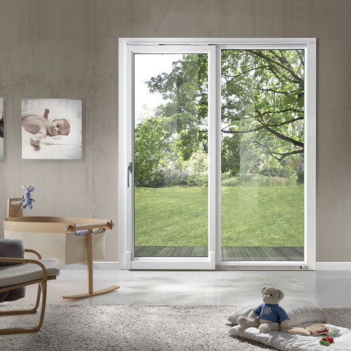 Sistema scorrevole in alluminio - TILT AND SLIDE - DIQUIGIOVANNI - per porta / esterno / per uso residenziale