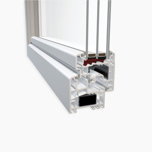 Profilato per finestra in acciaio galvanizzato - DQG 70 EVO PLUS - DIQUIGIOVANNI - acustico / termoisolante / antirapina