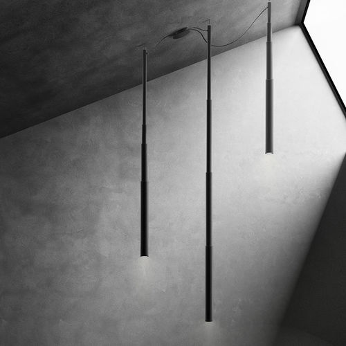 Lampada a sospensione - MICRO TELESCOPIC - PALLUCCO - in metallo / contemporanea / con cavo