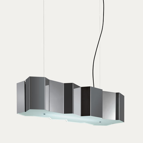 Lampada a sospensione - FOLD - PALLUCCO - in acciaio inossidabile / contemporanea / con cavo