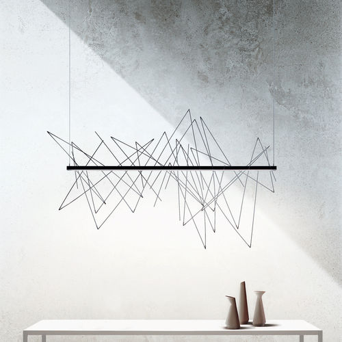 Luce a sospensione - GRAFFITI - PALLUCCO - LED / lineare / per uso residenziale