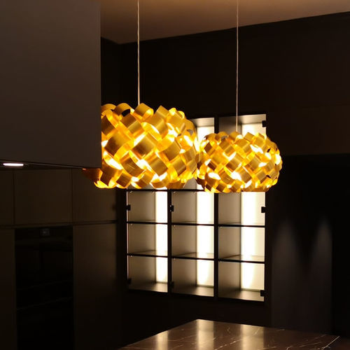 Lampada a sospensione - RING SPHERE - PALLUCCO - in PVC / contemporanea / con cavo