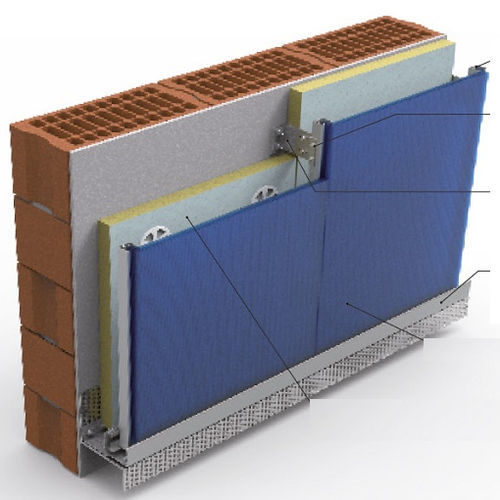 Pannello in policarbonato alveolare - arcoPlus® VT  - DOTT GALLINA - per rivestimento di facciata / per facciata / con pannelli con protezione UV