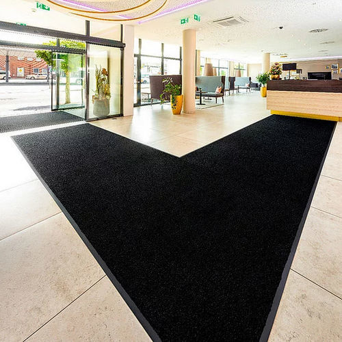 Tappeto d'ingresso per edifici pubblici - CARE - emco Bautechnik GmbH - per edificio / in poliammide / in velluto