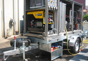 Impianto di depurazione mobile - COMBI - TRAILER SW - EURO MEC - per acqua