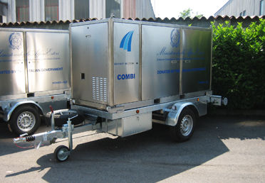 Impianto di depurazione mobile - COMBI - TRAILER BW - EURO MEC - per acqua