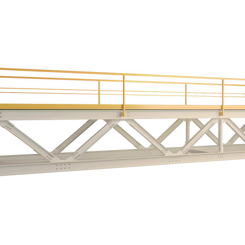 Ponte in acciaio - P-TREX S - FIBRE NET GROUP - a travi