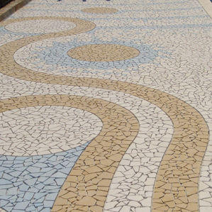 Piastrella in cemento encausto anticato - PALLADIANA - FOGAZZA PAVIMENTI - da interno / da esterno / da pavimento