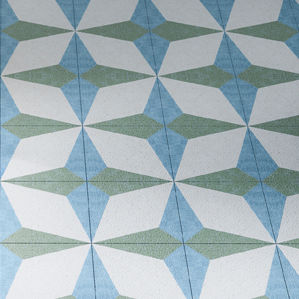 Piastrella in cemento - TERRADECOR - FOGAZZA PAVIMENTI - levigata / anticato / da interno