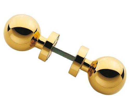 Pomello per porta contemporaneo - 788 couple - FRASCIO - in ottone / satinato / levigato