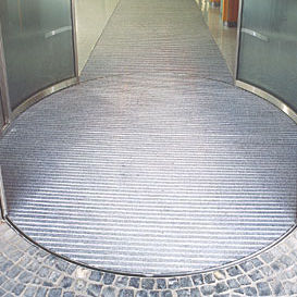 Tappeto d'ingresso per edifici pubblici - TOP CLEAN STABIL - GRIDIRON S.P.A. - Unipersonale - in gomma / in PVC / in alluminio