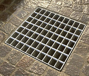 Chiusino in metallo - DRAIN COVER - GRIDIRON S.P.A. - Unipersonale - quadrato / con griglia di ventilazione