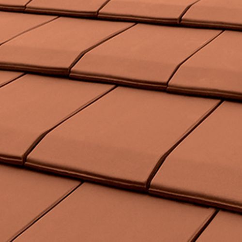 Tegola piana - ROSSA - INDUSTRIE COTTO POSSAGNO - in terracotta / rossa / liscia
