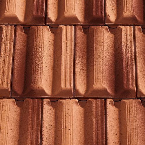 Tegola marsigliese - MODELLO UNIVERSALE D'AUTORE - INDUSTRIE COTTO POSSAGNO - in terracotta / anticata