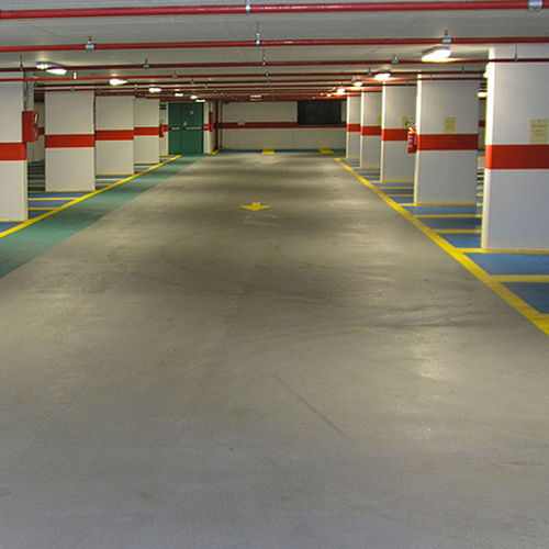 Pavimento in poliuretano - BASIC PARKDECK 0S11 B - IPM ITALIA - epossidico / per parcheggio / satinato