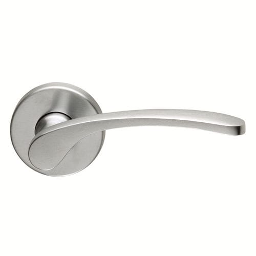 Maniglia per porta - LAURA - MARTINELLI - in ottone / contemporanea / cromata