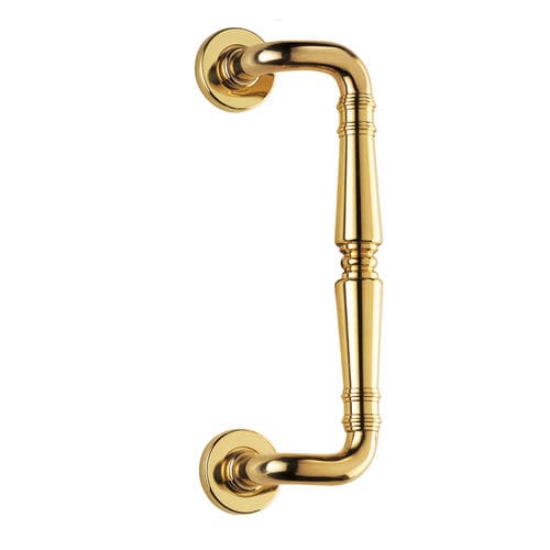 Maniglia a tirante per porta - DANIELA SPOSTATO - MARTINELLI - in ottone / classica / finitura oro