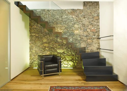 Scala a L - A 217 - METALL CONCEPT - con gradini in metallo / con struttura in metallo / per uso residenziale