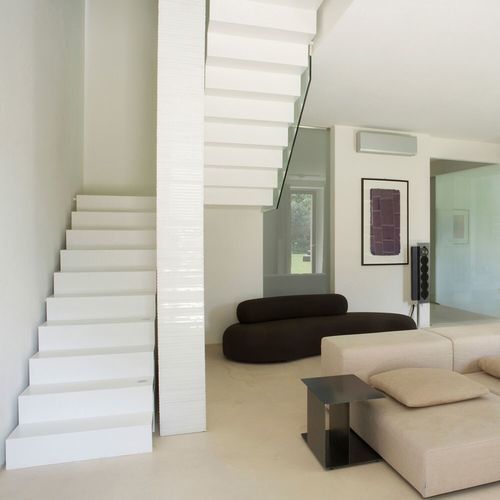 Scala a U - A 223 - METALL CONCEPT - con gradini in metallo / con struttura in metallo / per uso residenziale
