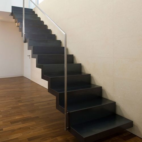 Scala dritta - A 231 - METALL CONCEPT - con gradini in metallo / con struttura in metallo / per uso residenziale