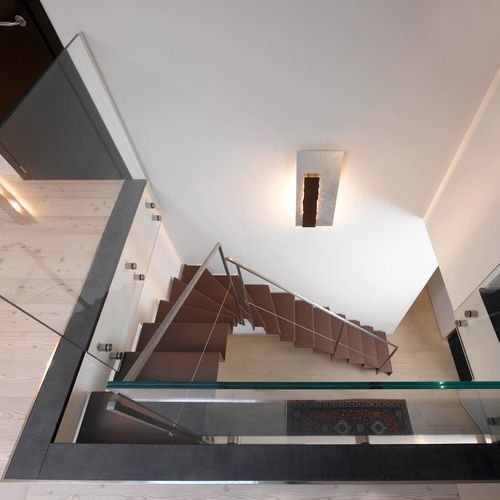 Scala a L - D 219 - METALL CONCEPT - con gradini in metallo / con struttura in metallo / per uso residenziale