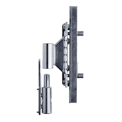 Cerniera per porta - BIXACTA 483 : CF483160H510;CG482160H504 - OTLAV - in acciaio zincato / a due ali / per uso residenziale