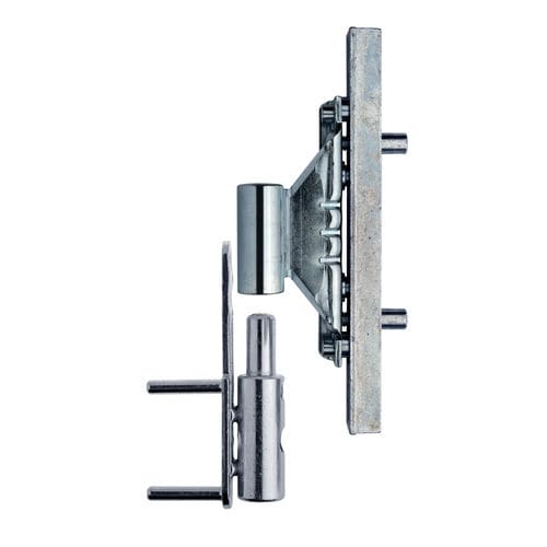 Cerniera per porta - BIXACTA 483 : CF483160H515;CG482160H517 - OTLAV - in acciaio zincato / a due ali / per uso residenziale