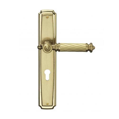 Maniglia per porta - Petra - PASINI METALS PRODUCTIONS S.R.L. - in ottone / classica / per uso residenziale