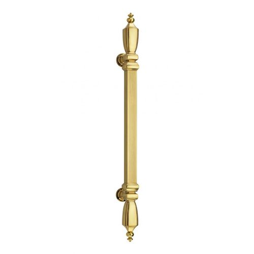 Maniglia a tirante per porta - Caduceo - PASINI METALS PRODUCTIONS S.R.L. - in ottone / classica / per uso residenziale