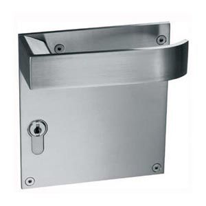 Maniglia per porta - 0IT.01B.00P0 - PBA - in acciaio inossidabile / contemporanea / finitura spazzolata