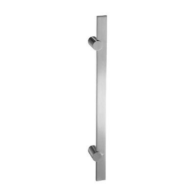 Maniglia a tirante per porta - 0IT.021.0035 - PBA - in acciaio inossidabile / contemporanea / finitura spazzolata
