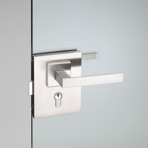 Maniglia per porta a vetri - HGL_0IT_151 - PBA - in metallo / contemporanea / con serratura integrata