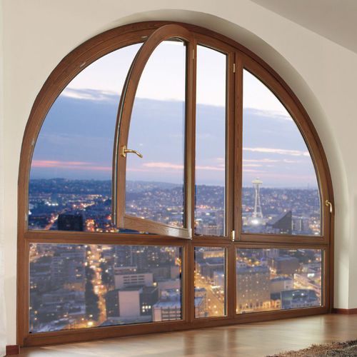 Finestra in legno - SPECIALTY - PB FINESTRE - in alluminio / a battente / fissa