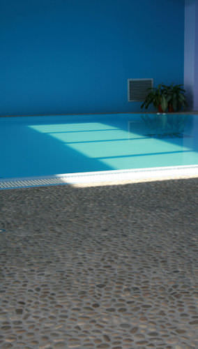 Piastrella in cemento - CIOTTOLI BEIGE - RASTONE - liscia / da interno / per pavimento