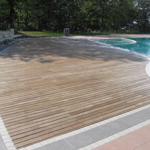 Listone per esterno in legno massiccio - PLANKS - RAVAIOLI LEGNAMI - con scanalature / termotrattato / a clip