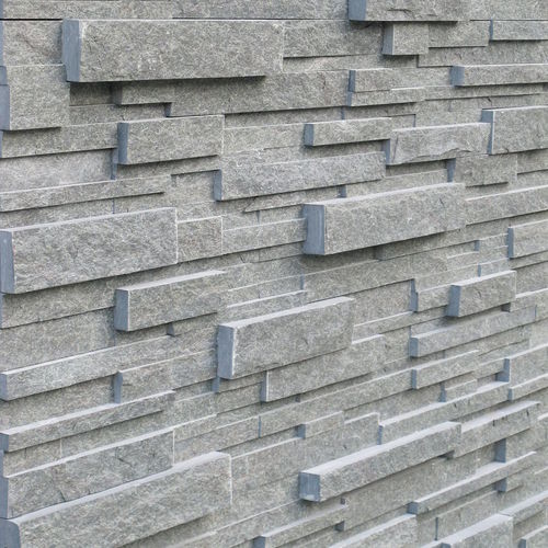 Lastra di paramento in pietra - NATURAL SPLIT FINISH - NUOVA SERPENTINO D'ITALIA - da esterno / finitura naturale / grigia