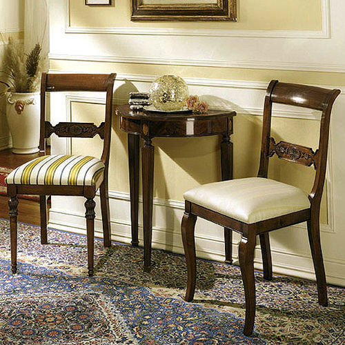 Sedia in stile - 119X E BIS - SALCA ASIAGO - da interno / in tessuto / con supporto in acero