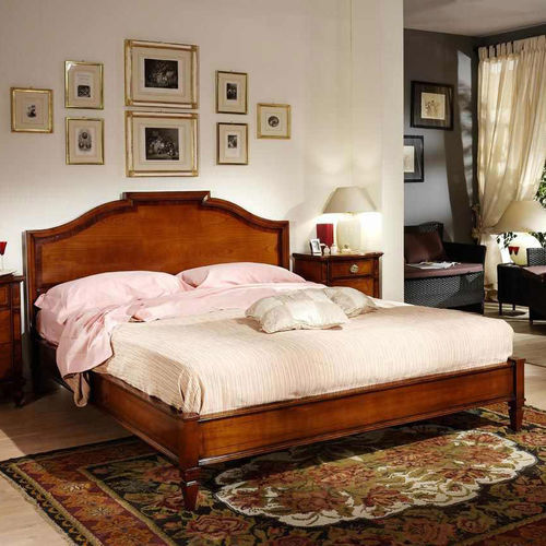 Letto matrimoniale - 785X CILIE - SALCA ASIAGO - classico / con testiera / in ciliegio