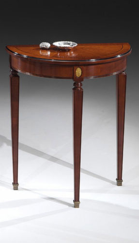 Consolle classica - 606X CIL - SALCA ASIAGO - in ciliegio / con supporto in legno di ciliegio / a mezzaluna